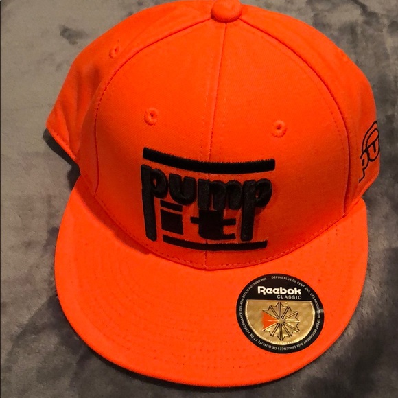 reebok pump hat